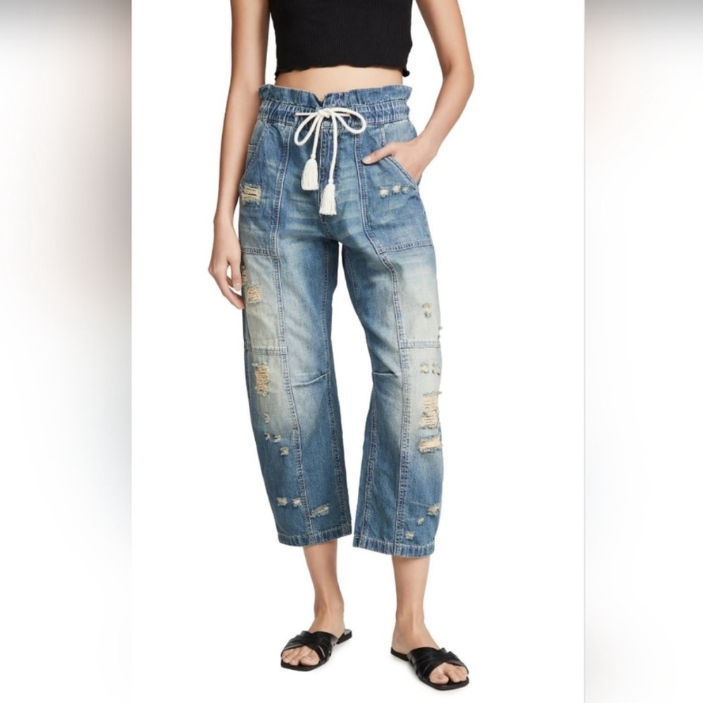 Free People In My Time Jeans